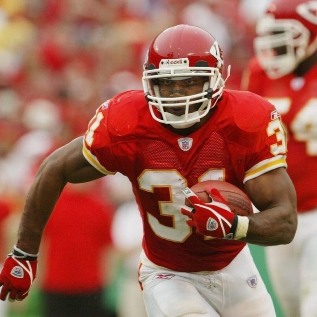 Priest Holmes playing